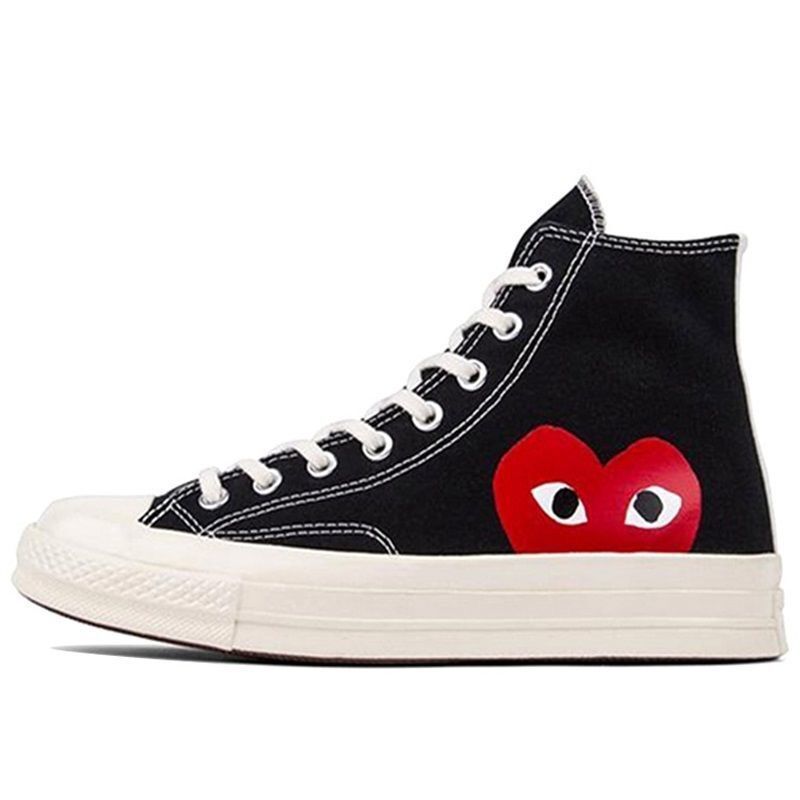 2021 Luxury Classic Skate Shoes Chuck Canvas Play Jointly Big Eyes High Top Dot Heart Women Men Fashion Designer Sneakers Chaussures MKJN0001, Black
2021 Luxury Classic Skate Shoes Chuck Canvas Play Jointly Big Eyes High Top Dot Heart Women Men Fashion Designer Sneakers Chaussures MKJN0001, Black