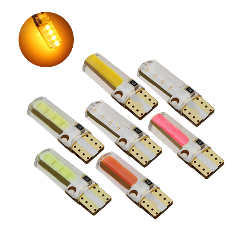 100Pcs Yellow T10 W5W 168 194 2825 COB 8SMD Silicone LED Car Bulbs For Clearance Lamps License Plate Lights 12V
100Pcs Yellow T10 W5W 168 194 2825 COB 8SMD Silicone LED Car Bulbs For Clearance Lamps License Plate Lights 12V