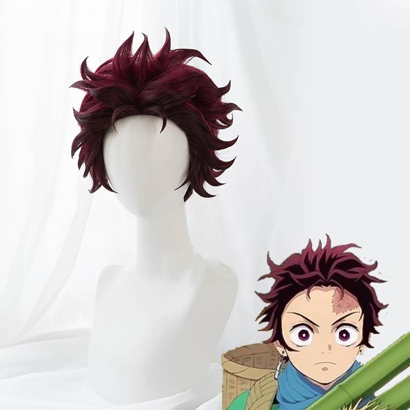 Party Masks Kamado Tanjirou Cosplay Wig For Demon Slayer: Kimetsu No Yaiba Characters Play Wigs With Free Cap
Party Masks Kamado Tanjirou Cosplay Wig For Demon Slayer: Kimetsu No Yaiba Characters Play Wigs With Free Cap
