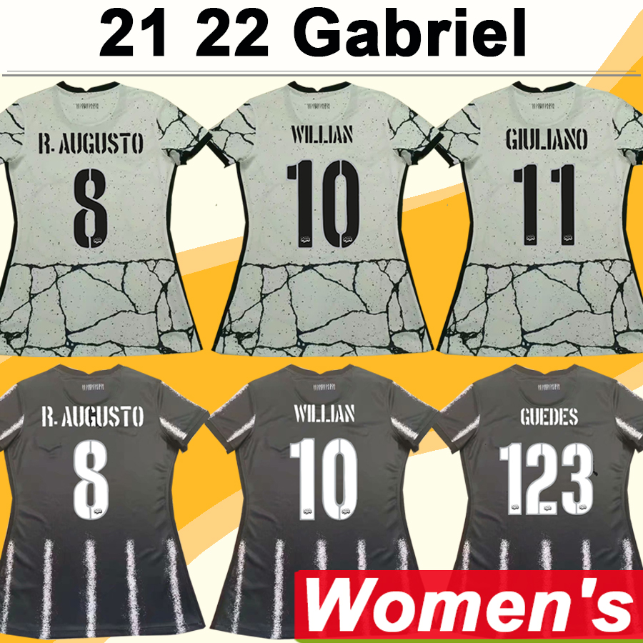 21 22 GABRIEL LUAN Women Soccer Jerseys GIL FAGNER CANTILLO GUEDES JO R.AUGUSTO WILLIAN GIULIANO Home White Black Away Football Shirt, Nv4410 21 22 home no patch 
21 22 GABRIEL LUAN Women Soccer Jerseys GIL FAGNER CANTILLO GUEDES JO R.AUGUSTO WILLIAN GIULIANO Home White Black Away Football Shirt, Nv4410 21 22 home no patch