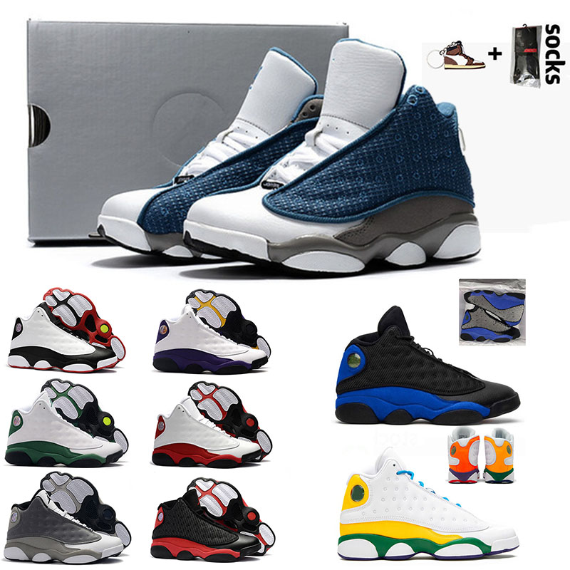 2021 Jumpman 13 Mens Basketball Shoes 13s Hyper Royal Lucky Green Reflective Playground Black Cat Trainers Sport Sneakers, B1 dmp 36-47
2021 Jumpman 13 Mens Basketball Shoes 13s Hyper Royal Lucky Green Reflective Playground Black Cat Trainers Sport Sneakers, B1 dmp 36-47