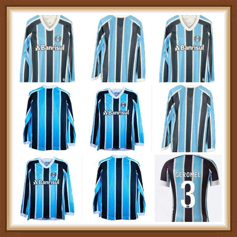 Long sleeve Thai quality 2021 2022 Gremio home Soccer Jerseys LUAN DOUGLAS DIEGO MILLER FERNANDINHO GIULIANO RAMIRO GEROMEL Customize Footba, Black;yellow
Long sleeve Thai quality 2021 2022 Gremio home Soccer Jerseys LUAN DOUGLAS DIEGO MILLER FERNANDINHO GIULIANO RAMIRO GEROMEL Customize Footba, Black;yellow