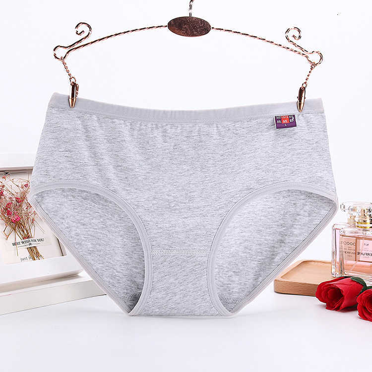 10Pcs/lot Cotton Underwears Women Panties Plus Size 5XL Candy Colors lingeries Women's Briefs SH190906