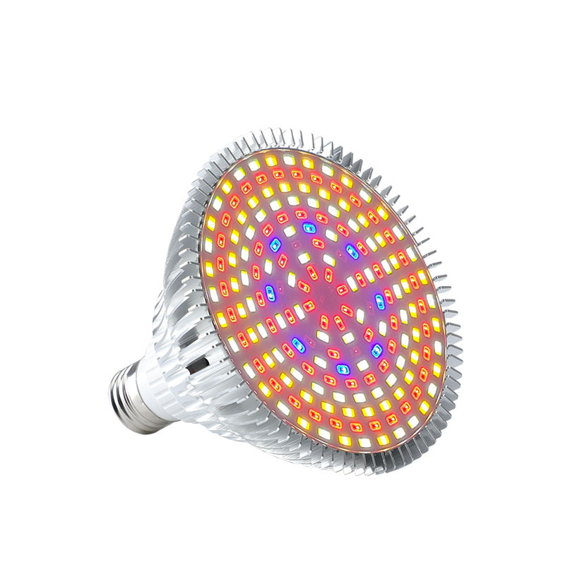 Spectrum Full LED Grow Light E27 Growing Plant Lamp 5730SMD Bulb 184LEDs AC85-265V for Greenhouse Flower Fruits ing 184s