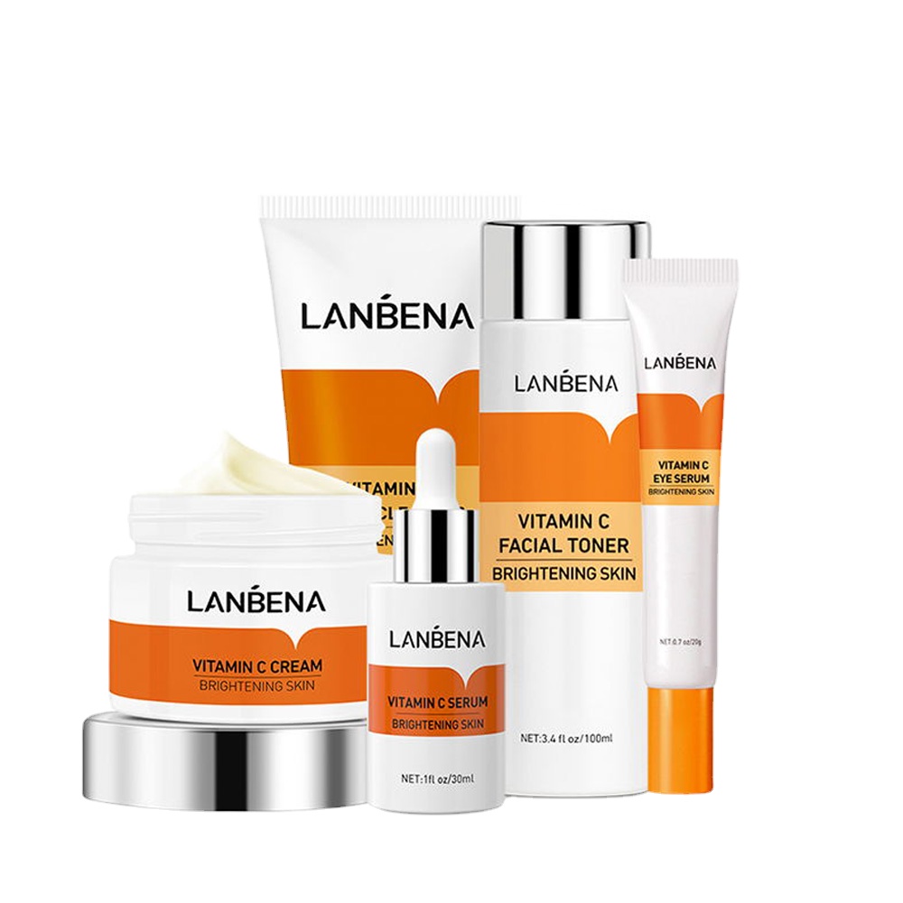Vitamin C Serum Whitening Facial Cream Moisturizing Eye Serum Massage Bioaqua Toner Cleanser Freckle Skin Care 5Pcs/set
Vitamin C Serum Whitening Facial Cream Moisturizing Eye Serum Massage Bioaqua Toner Cleanser Freckle Skin Care 5Pcs/set