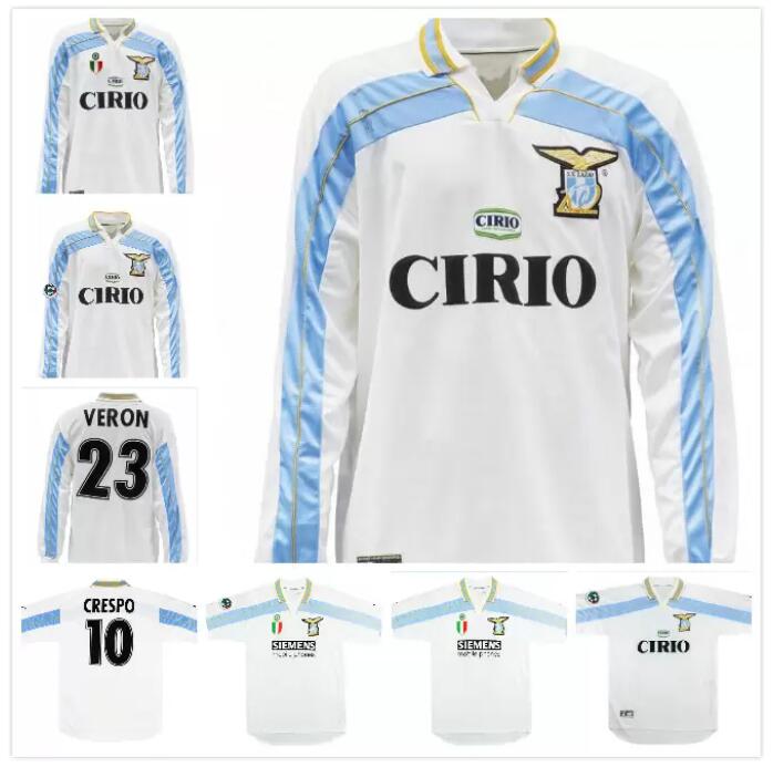 Avec patchs 2000 2001 rEtro Latio Soccer Jersey Crespo Salas Mihajlovic Inzaghi Nedved Nesta Maglia da Calcio Vintage Football Shirt, Yellow
Avec patchs 2000 2001 rEtro Latio Soccer Jersey Crespo Salas Mihajlovic Inzaghi Nedved Nesta Maglia da Calcio Vintage Football Shirt, Yellow