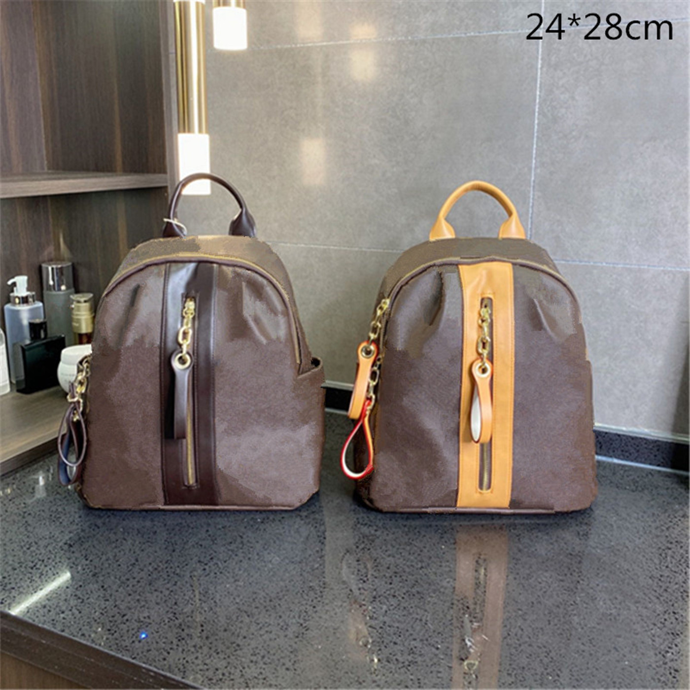 Fashion Luxury School Bags Designer Women Backpacks Laptop Studnets Shoulder Ba…