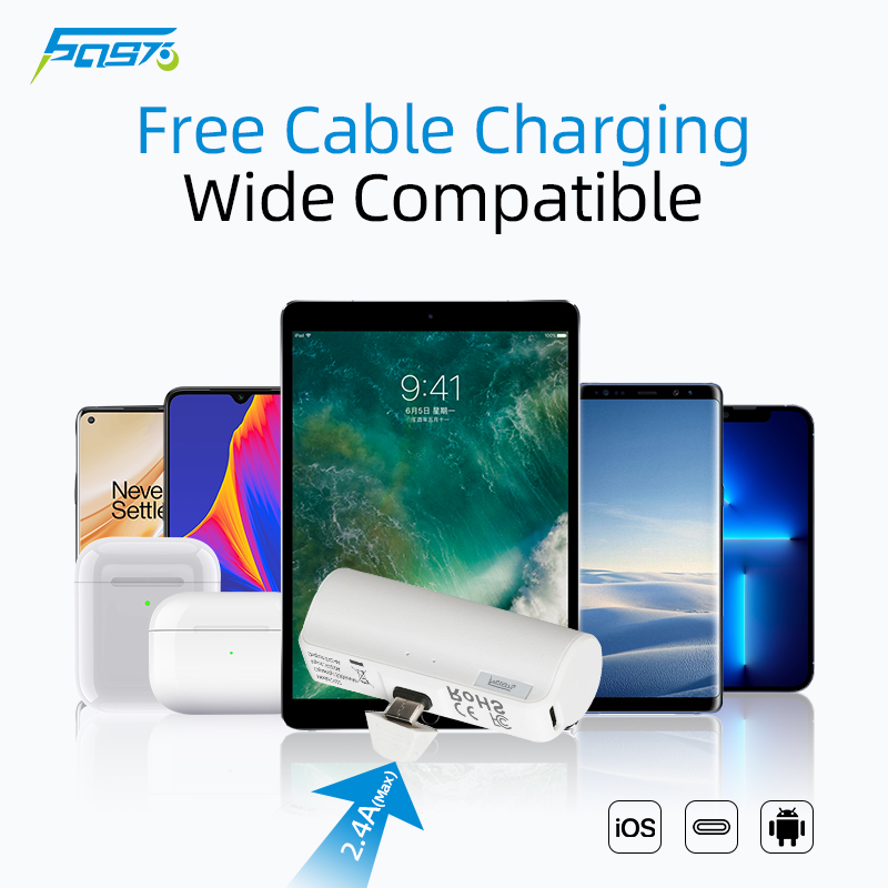 6097 Pocket Power Bank 3300mAh Portable Wireless Charger External Charging Plug For iPhone 13 For Xiaomi For Earphone Poverbank
6097 Pocket Power Bank 3300mAh Portable Wireless Charger External Charging Plug For iPhone 13 For Xiaomi For Earphone Poverbank