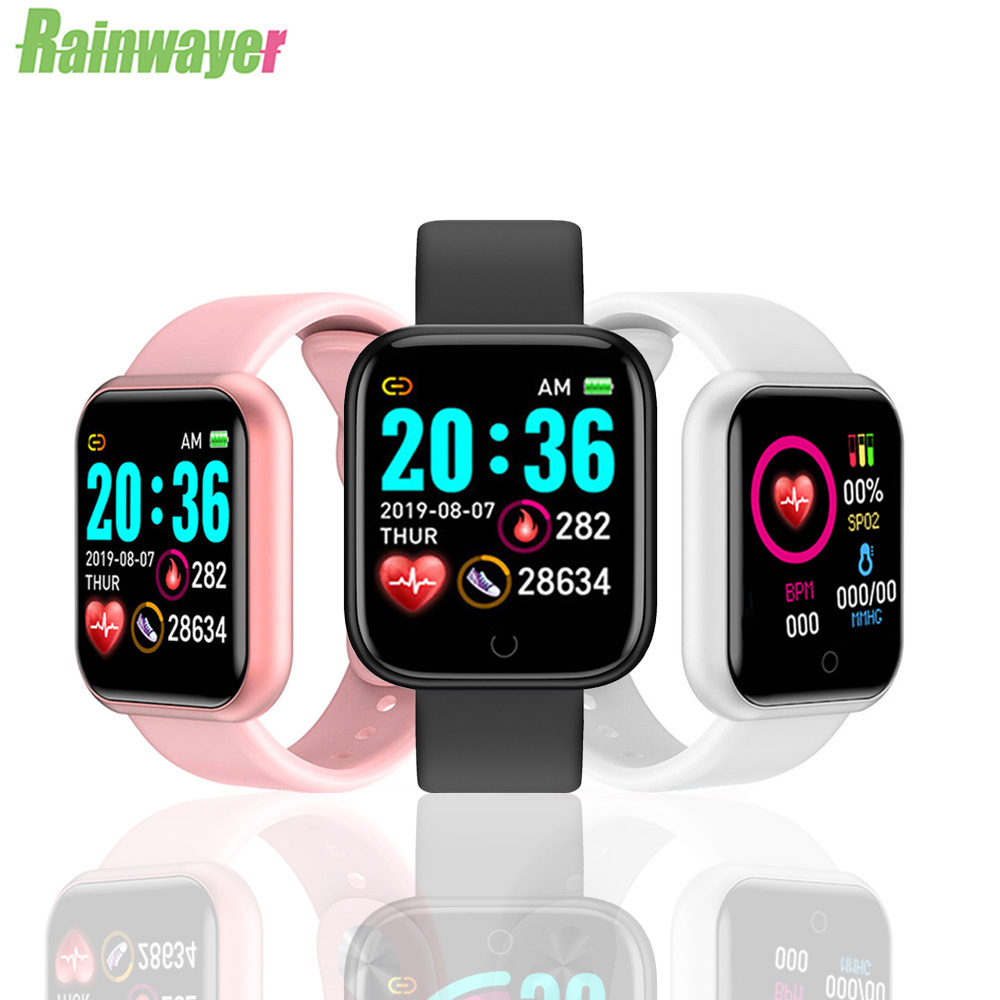 D20 Men Women Couple Watch Y68 Smart Watch Blood Pressure Heart Rate Monitor Sleep Tracker Watch For Android IOS Smart Wristbandg, As the show
D20 Men Women Couple Watch Y68 Smart Watch Blood Pressure Heart Rate Monitor Sleep Tracker Watch For Android IOS Smart Wristbandg, As the show