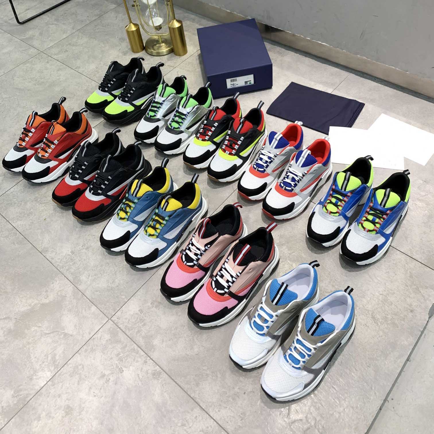 Designer woman man Sneakers casual shoes Leather Calfskin Sneaker Top Technical Knit Women Platform sport shoe Blue Grey Trainers box large size 35-46
Designer woman man Sneakers casual shoes Leather Calfskin Sneaker Top Technical Knit Women Platform sport shoe Blue Grey Trainers box large size 35-46