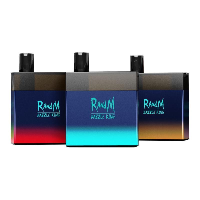100% Original RandM DAZZLE KING cigarettes Disposable Vape Device 8ML R and M 3000 Puffs Colorful led light USB Charge port
100% Original RandM DAZZLE KING cigarettes Disposable Vape Device 8ML R and M 3000 Puffs Colorful led light USB Charge port