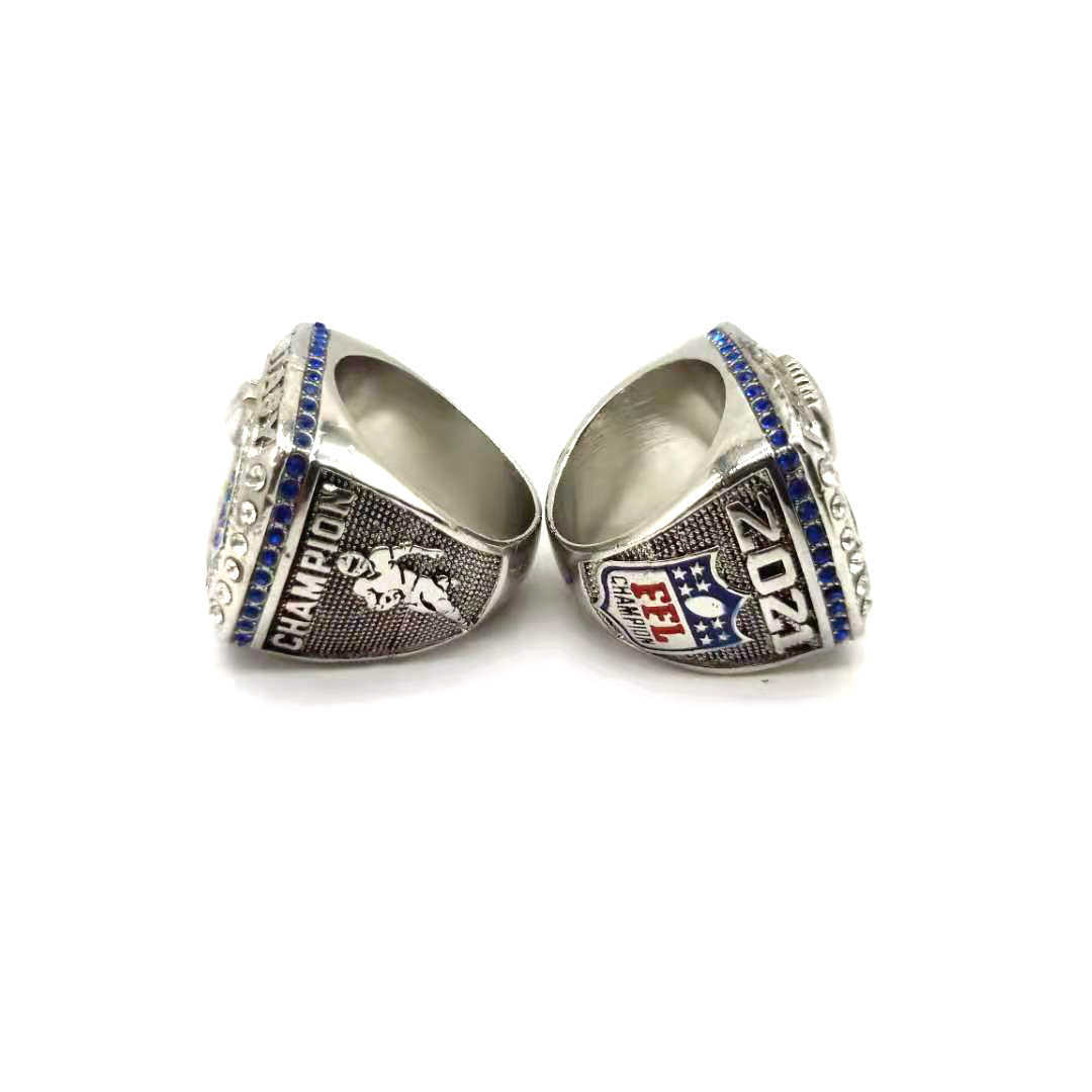 Fantasy Football World Championship Ring Men's Stainless Steel Ring Fashion Jewelry Customization 210924