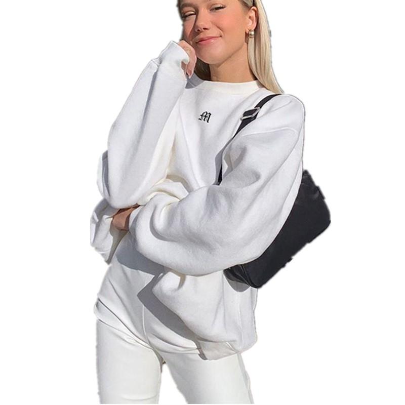 Letter Embroidery Hoodie Sweatshirt Women 2021 Basis Casual Pullover Oversized Hoodies Woman Motion Fashion Winter Clothes Women's & Sweatsh, Black
Letter Embroidery Hoodie Sweatshirt Women 2021 Basis Casual Pullover Oversized Hoodies Woman Motion Fashion Winter Clothes Women's & Sweatsh, Black