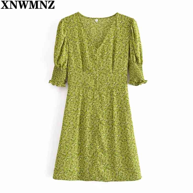 V-Neck Short Sleeve Slim Dress Women Korean Style Elegant Fashion Print Party Leisure College Temperament Summer Vestidos 210520, Green
V-Neck Short Sleeve Slim Dress Women Korean Style Elegant Fashion Print Party Leisure College Temperament Summer Vestidos 210520, Green