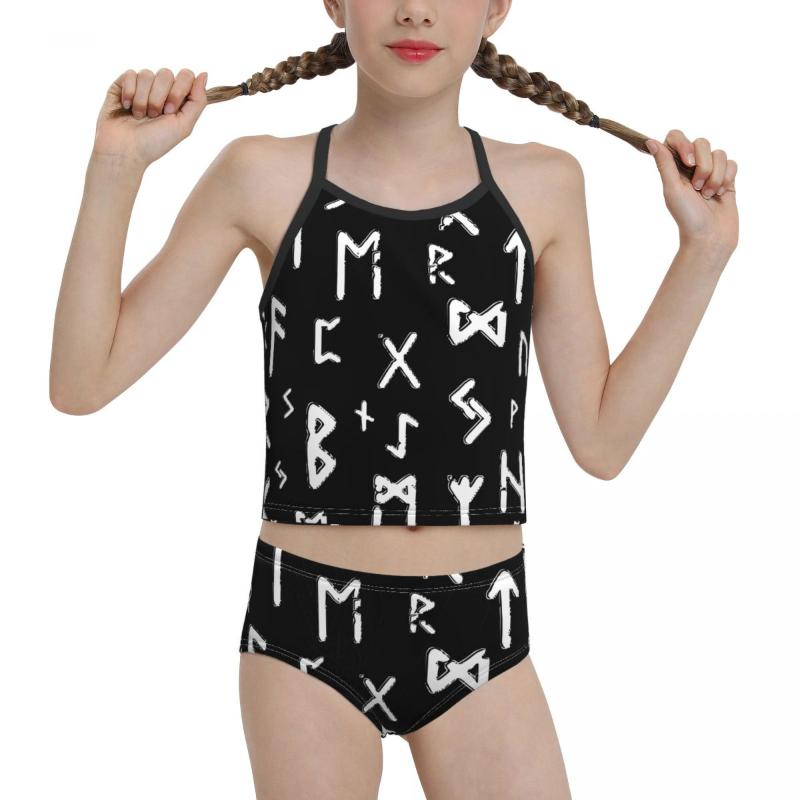Women's Swimwear 2021 Ragnar Swimming Suit For Junior High School Girls Print Viking Runes Elder Biquini Wholesale Brand Children Girl, Black
Women's Swimwear 2021 Ragnar Swimming Suit For Junior High School Girls Print Viking Runes Elder Biquini Wholesale Brand Children Girl, Black