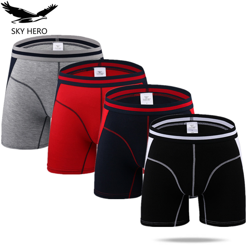 4pcs/Lot Long Boxers Panties Men Underwear Underpants Male Shorts Calzoncillos Man Boxer Slip Hommes Modal Hombre Brand
4pcs/Lot Long Boxers Panties Men Underwear Underpants Male Shorts Calzoncillos Man Boxer Slip Hommes Modal Hombre Brand