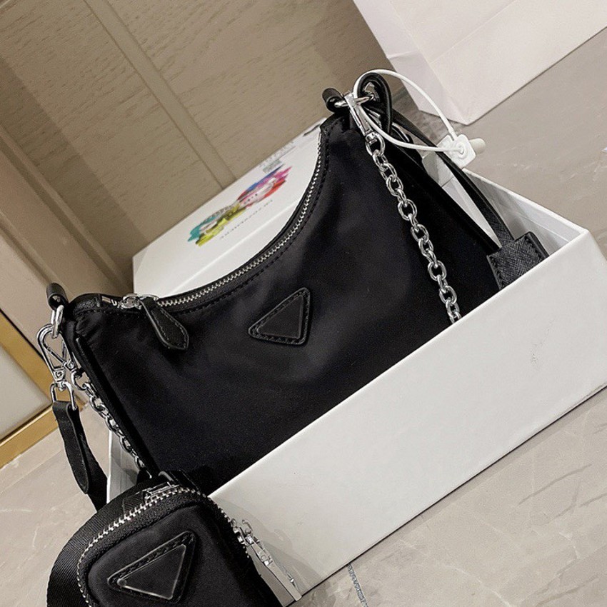 Luxury Designers Women Shoulder Bag High Quality Nylon Cross Body Handbags Lady Messenger Purse With 7 Color #514, Blue
Luxury Designers Women Shoulder Bag High Quality Nylon Cross Body Handbags Lady Messenger Purse With 7 Color #514, Blue