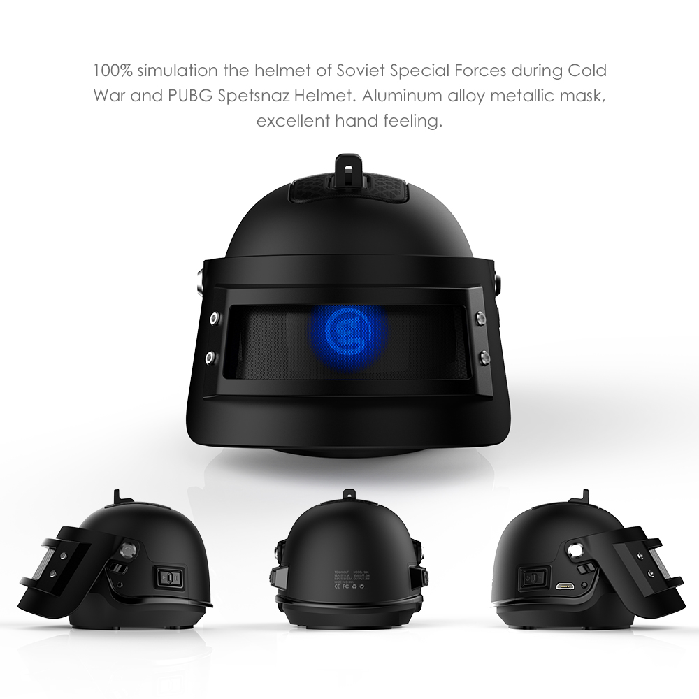 GB98K Portable Wireless Bluetooth Speaker Excellent Bass Performance RGB Indicator Light Perfect Gift for Friends PUBG