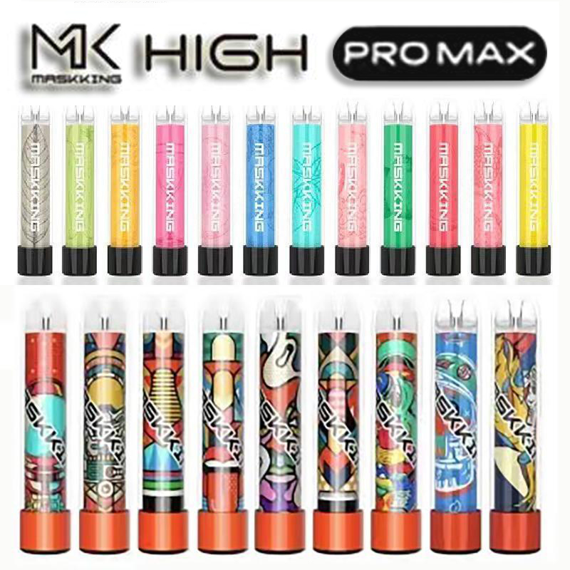 Maskking High Pro Disaposable cigarettes Vape Pen Price 1500 Puffs 4.5ml 5% Capacity Free 850mah Battery 13 color VS Gunnpod Dual-X MAX
Maskking High Pro Disaposable cigarettes Vape Pen Price 1500 Puffs 4.5ml 5% Capacity Free 850mah Battery 13 color VS Gunnpod Dual-X MAX
