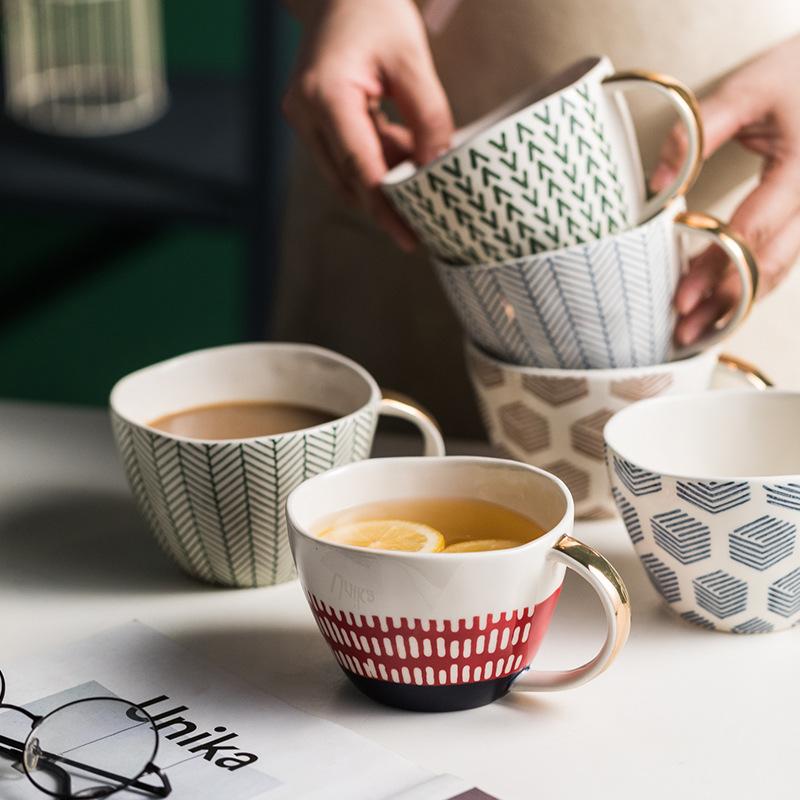 Mugs Arrival Nordic Irregular Couple Ceramic Cute Breakfast Milk Water Coffee Cups 380 ML Ins Gift Cafe Office Home Tea Mug, Gw red
Mugs Arrival Nordic Irregular Couple Ceramic Cute Breakfast Milk Water Coffee Cups 380 ML Ins Gift Cafe Office Home Tea Mug, Gw red