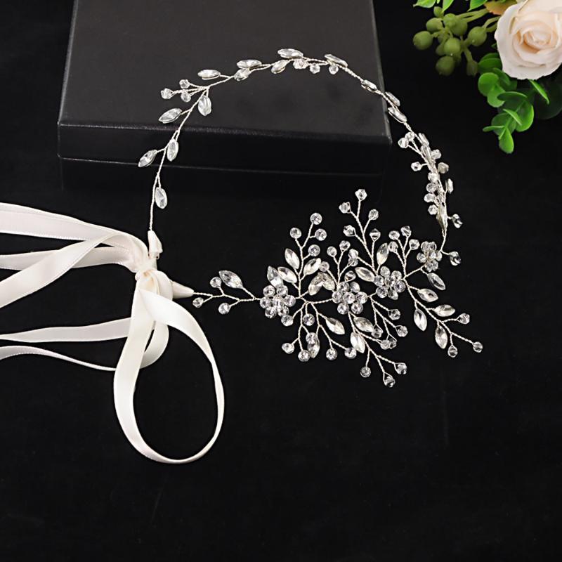 Headpieces AMORARSI HP65 Wedding Headbands Women Bridal Hair Accessories Crystal Rhinestones Jewelry Headdress Handmade Ribbon Tiara
Headpieces AMORARSI HP65 Wedding Headbands Women Bridal Hair Accessories Crystal Rhinestones Jewelry Headdress Handmade Ribbon Tiara