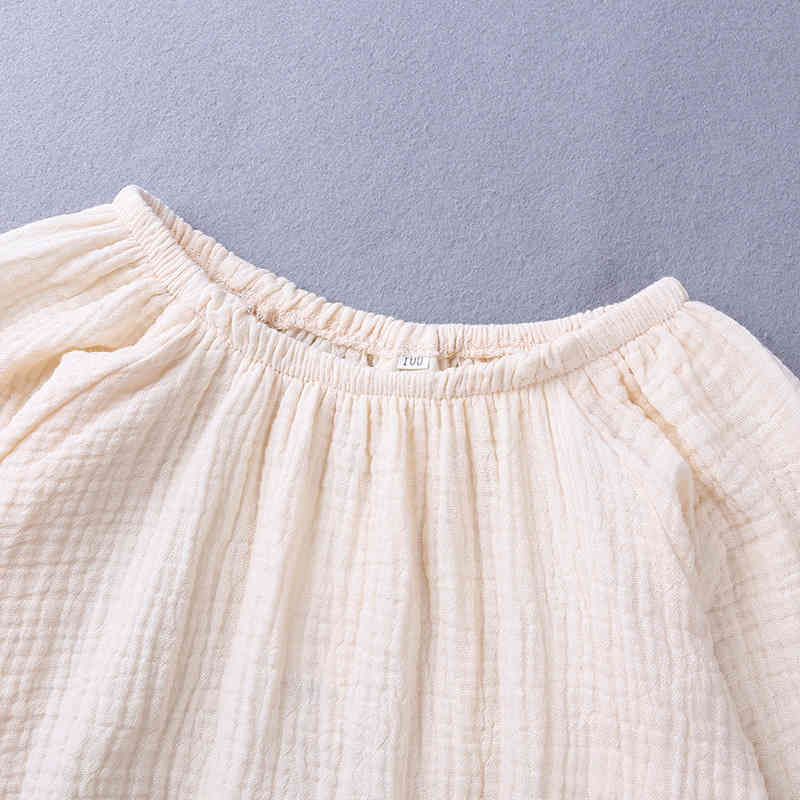 summer children clothing cotton long-sleeved tracksuit baby suits children's leisure Pajamas girl clothes 210515