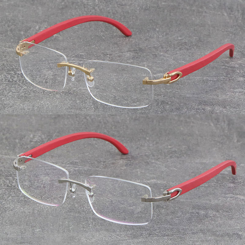Wholesale Fashion High Quality Wooden Metal Rimless Frame Man Woman Square Optical Original Wood Eyeglasses 18K Gold Frame glasses 8200757 Unisex Eyewear Size:57
Wholesale Fashion High Quality Wooden Metal Rimless Frame Man Woman Square Optical Original Wood Eyeglasses 18K Gold Frame glasses 8200757 Unisex Eyewear Size:57