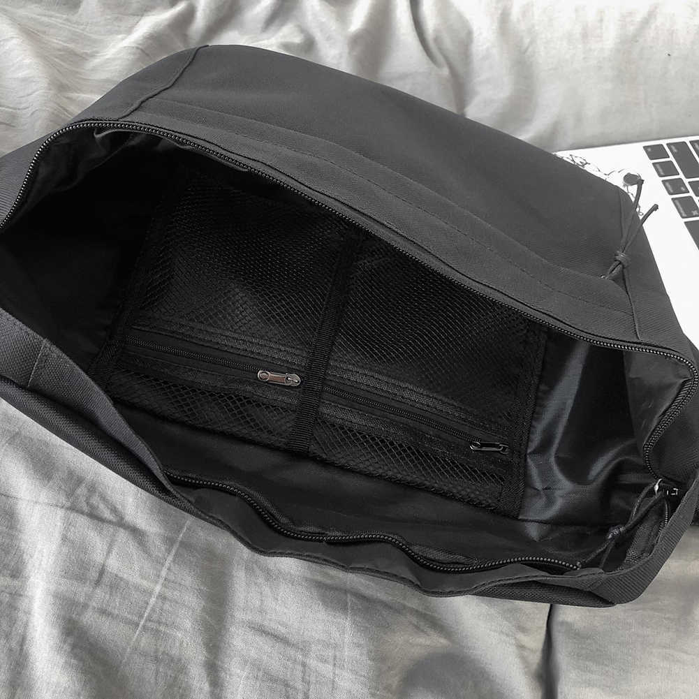 Large Capacity Storage Waist Bag Canvas Fanny Pack For Men And Women Big Blet Bag Multi-Functional Chest Bags Banana Waist Packs 210708