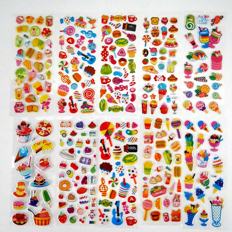 50 sheets/lot Mini Cartoon Puffy Stickers Children Dress up Animal Fruit Classic Toys for Kids Girls School Teacher Rewards 1097 V2
50 sheets/lot Mini Cartoon Puffy Stickers Children Dress up Animal Fruit Classic Toys for Kids Girls School Teacher Rewards 1097 V2