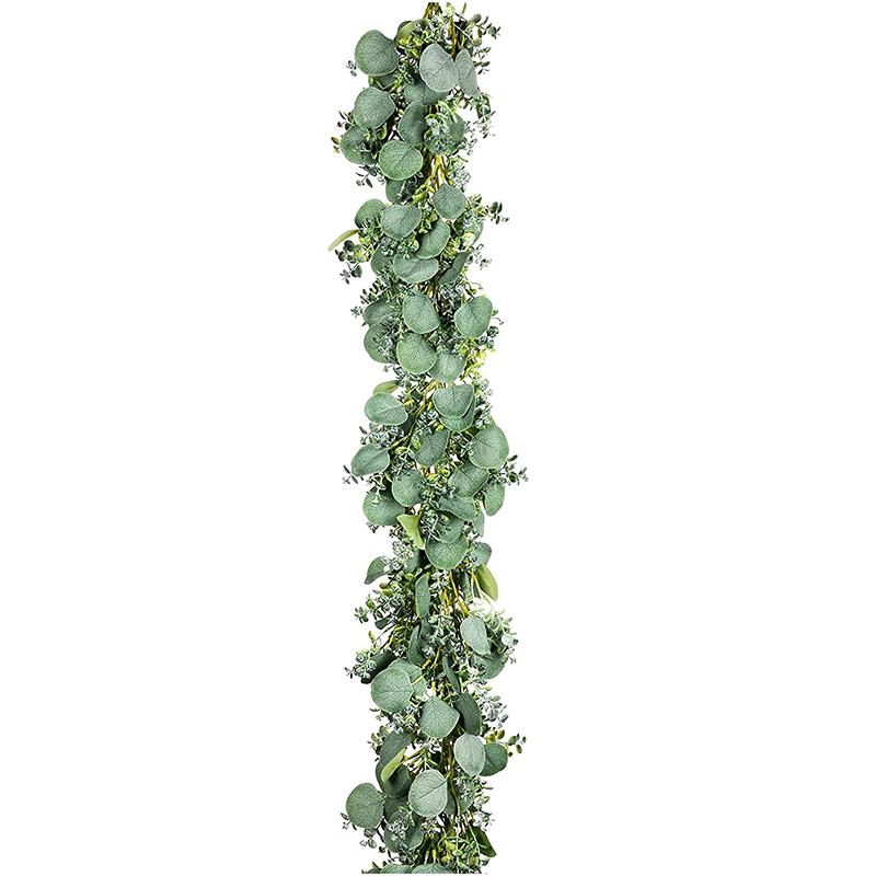 Decorative Flowers & Wreaths Artificial Eucalyptus Leaves Garland, 6.5Ft Fake Greenery Frosted Vine For Wedding Table Runner Mantel Home Dec, Olive
Decorative Flowers & Wreaths Artificial Eucalyptus Leaves Garland, 6.5Ft Fake Greenery Frosted Vine For Wedding Table Runner Mantel Home Dec, Olive
