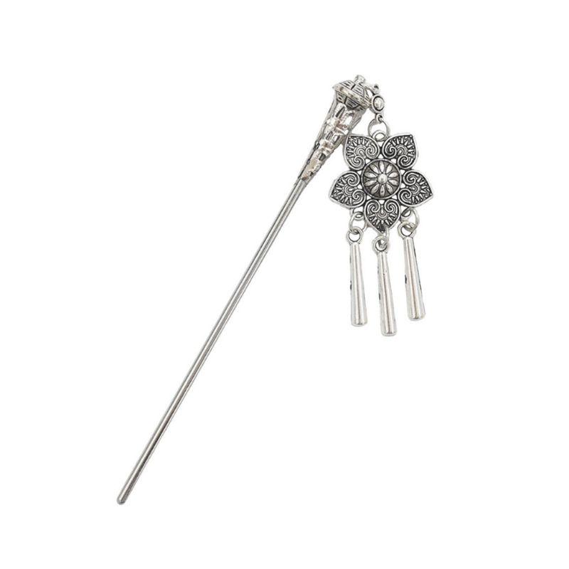 Hair Clips & Barrettes 2021 Retro Hairpin Chinese Stick Vintage Tassel Floral Headwear Antique C1FE, Golden;silver
Hair Clips & Barrettes 2021 Retro Hairpin Chinese Stick Vintage Tassel Floral Headwear Antique C1FE, Golden;silver