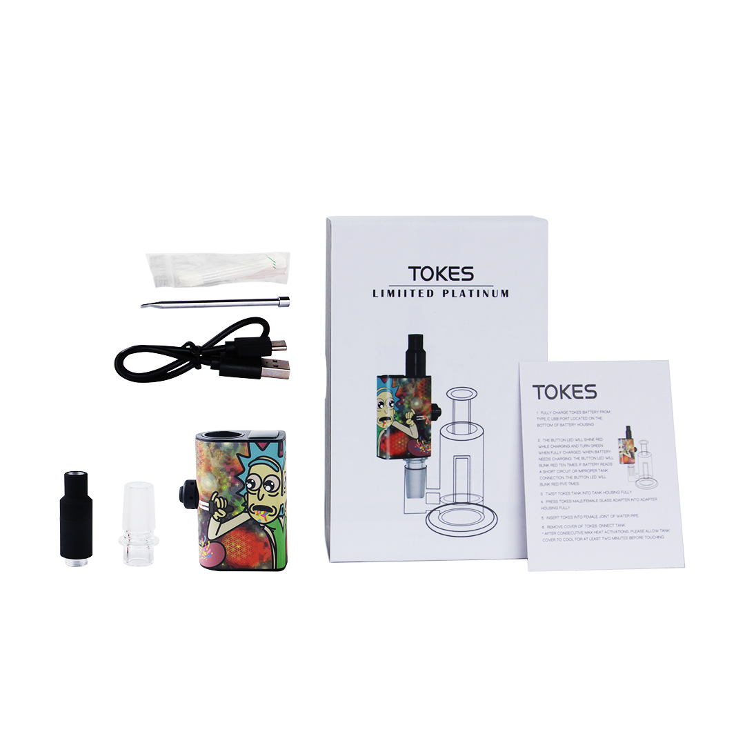 Original G9 SOC Enail Kit Tokes Wax Connect Vaporizer Ceramic Atomizer 650mAh Vape Box Mod Battery Fit Glass Bong, Multi
Original G9 SOC Enail Kit Tokes Wax Connect Vaporizer Ceramic Atomizer 650mAh Vape Box Mod Battery Fit Glass Bong, Multi