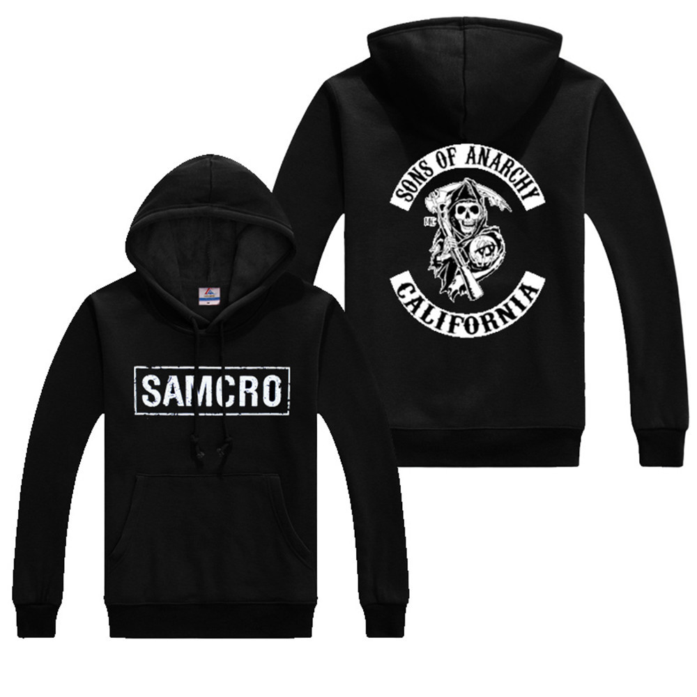 Sweatshirts Spring Sons of Anarchy Coats Fashion Samcro Casual Hip Hop Men's Soa Sportswear Male Print Long Sleeves Hoody, Black
Sweatshirts Spring Sons of Anarchy Coats Fashion Samcro Casual Hip Hop Men's Soa Sportswear Male Print Long Sleeves Hoody, Black