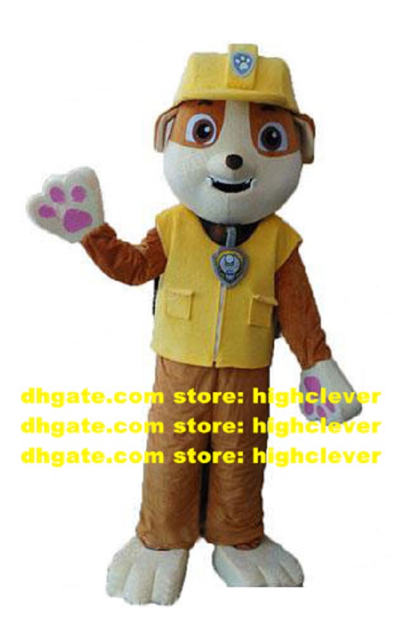 Rubble Dog Mascot Costume Adult Cartoon Character Outfit Suit Costumes Dressed As Mascotte Ribbon-cutting zx320 Free Ship, Red;yellow
Rubble Dog Mascot Costume Adult Cartoon Character Outfit Suit Costumes Dressed As Mascotte Ribbon-cutting zx320 Free Ship, Red;yellow