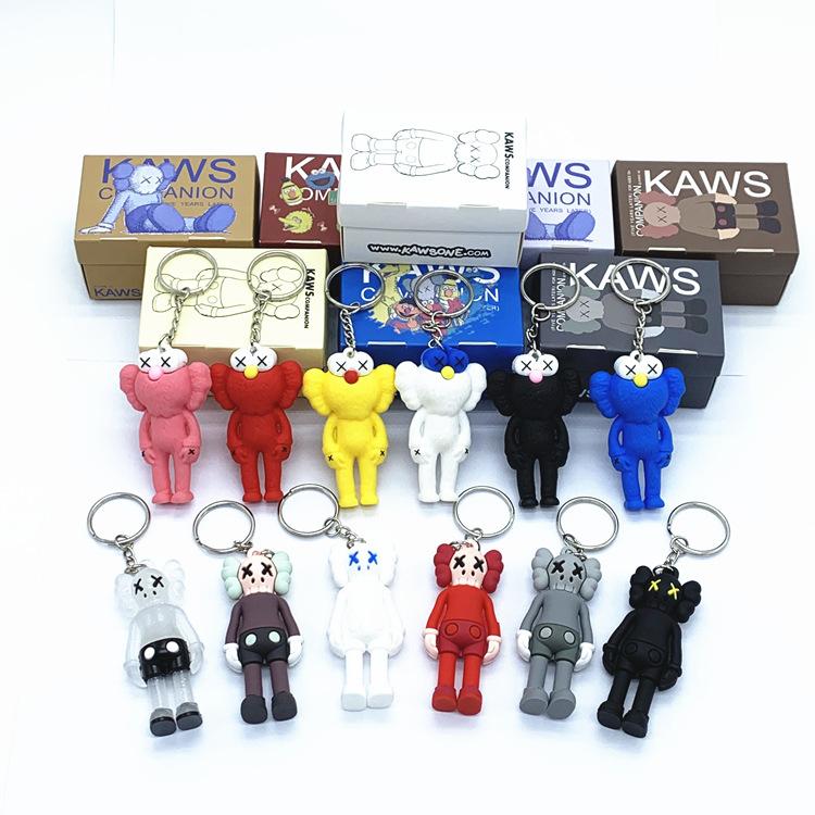 KAWS Doll BFF Keychain Stereo 3d Skull Pendant Brian Street Art Action Figure Limited Version Collection Model Toy Gift Straps New Bag Charm, Silver
KAWS Doll BFF Keychain Stereo 3d Skull Pendant Brian Street Art Action Figure Limited Version Collection Model Toy Gift Straps New Bag Charm, Silver