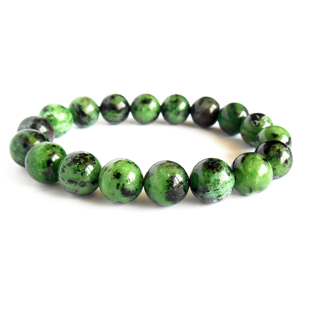 MG1166 New Design 10 mm Natural Rubyzoisite Bead Bracelet for Men High Grade Gemstone Beaded Bracelet, Black
MG1166 New Design 10 mm Natural Rubyzoisite Bead Bracelet for Men High Grade Gemstone Beaded Bracelet, Black