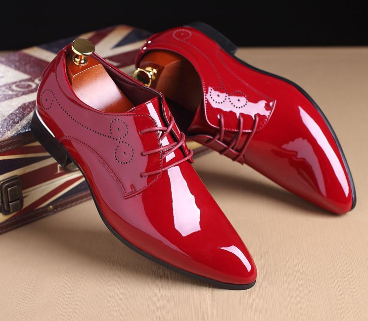 Mens Comfortable Oxford Shoes Genuine Leather Fashion Man Business Dress Casual Shoe For Men, Red
Mens Comfortable Oxford Shoes Genuine Leather Fashion Man Business Dress Casual Shoe For Men, Red