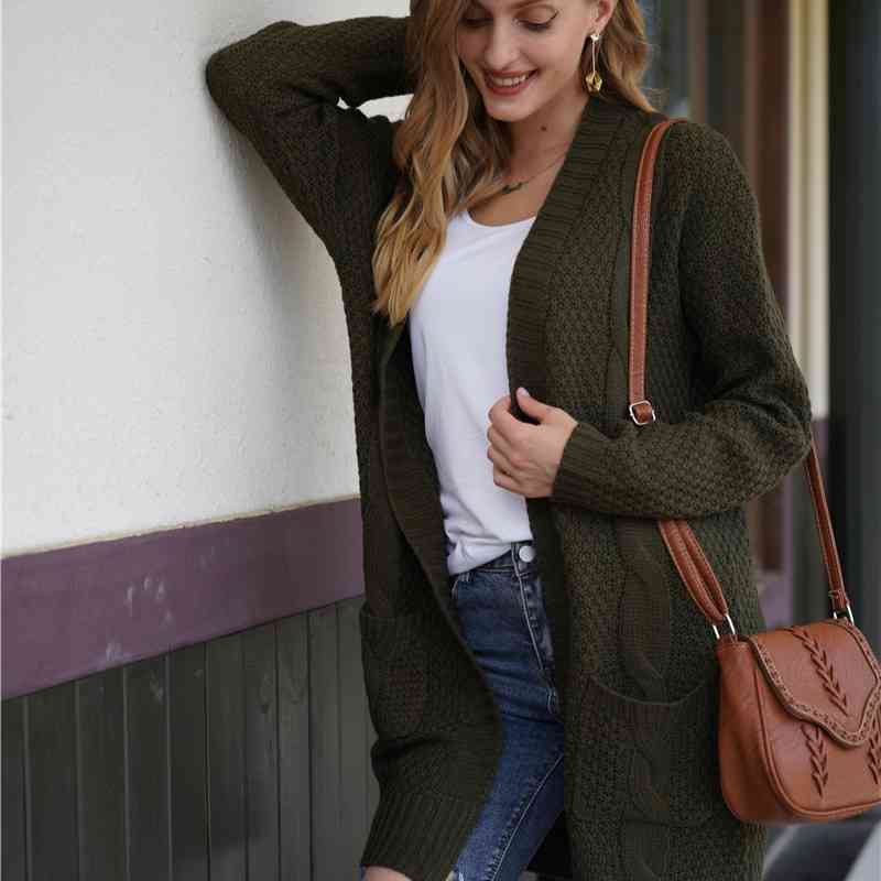 Fall Winter Thick V-neck Cashmere Women Sweater Dress Long Knitted Cardigan Sueter Mujer Invierno Plus Size Coat 210603, Green
Fall Winter Thick V-neck Cashmere Women Sweater Dress Long Knitted Cardigan Sueter Mujer Invierno Plus Size Coat 210603, Green