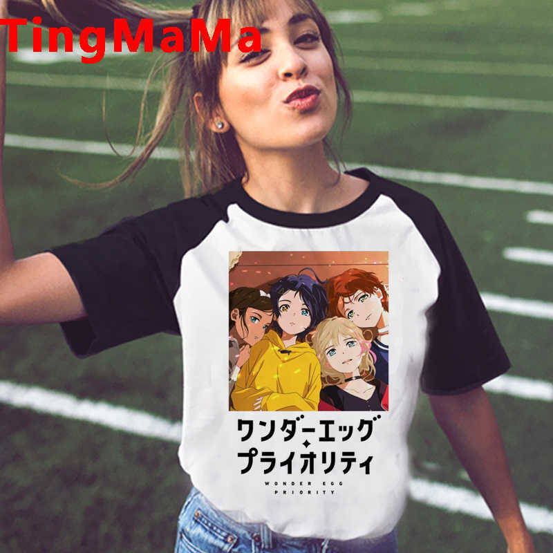 Wonder Egg Priority t shirt female print 2021 harajuku white t shirt plus size tshirt t shirt harajuku kawaii X0621, 5894kkk
Wonder Egg Priority t shirt female print 2021 harajuku white t shirt plus size tshirt t shirt harajuku kawaii X0621, 5894kkk