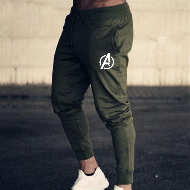 Jogging Pants Men Black Joggers Gym Training Running Striped Sportswear Sweatpants Track Sport Trousers Men's