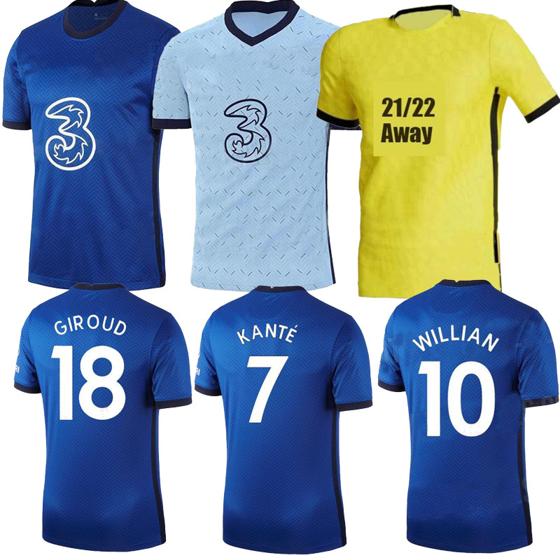 2122 PULISIC ABRAHAM LAMPARD KANTE ODOI WILLAN GIROUD Home soccer jersey 2021 Away MOUNT HAVERTZ Camiseta de football shirt MEN, Black;yellow
2122 PULISIC ABRAHAM LAMPARD KANTE ODOI WILLAN GIROUD Home soccer jersey 2021 Away MOUNT HAVERTZ Camiseta de football shirt MEN, Black;yellow