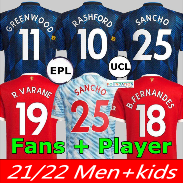 21 22 SANCHO Manchester home Man soccer jerseys UTD Fans Player TOP UNITED BRUNO FERNANDES MARTIAL R.VARANE POGBA RASHFORD football shirt, Home player version
21 22 SANCHO Manchester home Man soccer jerseys UTD Fans Player TOP UNITED BRUNO FERNANDES MARTIAL R.VARANE POGBA RASHFORD football shirt, Home player version
