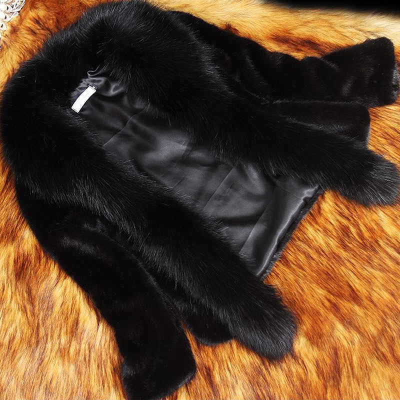 Winter Women Fur Coats White Black Thick Warm Faux Fur Jacket Short Outerwear 210902