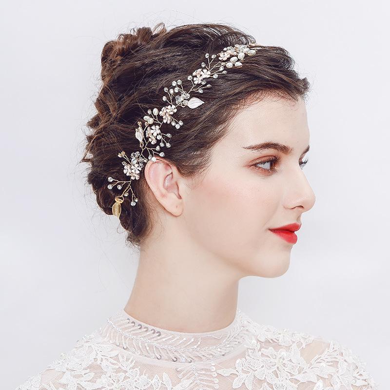 Hair Clips & Barrettes Arrival Aristocratic Rose Gold Silver Color Flower Rhinestone Pearl Prom Banquet Bridal Headband Wedding Accessories
Hair Clips & Barrettes Arrival Aristocratic Rose Gold Silver Color Flower Rhinestone Pearl Prom Banquet Bridal Headband Wedding Accessories
