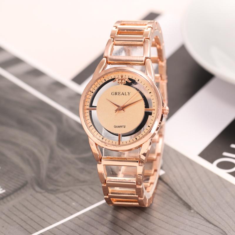 Wristwatches 2021 Watch Ladies Fashion Bracelet Alloy Belt Student Decoration, Gold
Wristwatches 2021 Watch Ladies Fashion Bracelet Alloy Belt Student Decoration, Gold