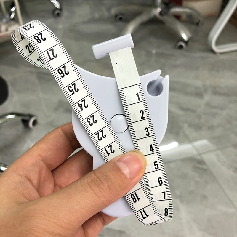 Fitness Fat Caliper Perfect Body Tape Measures Automatic Telescopic Tape Measure Retractable Measuring Tape for Body Waist Hip B9498799
