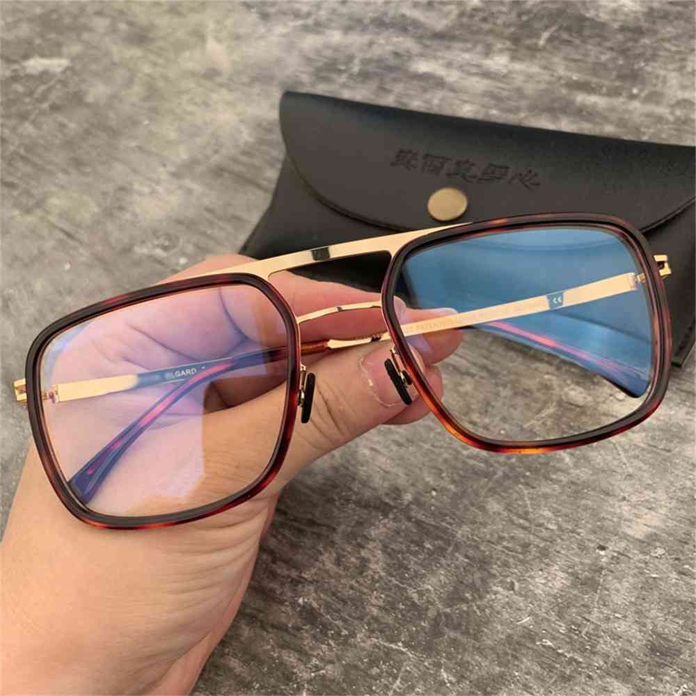 80% Off Store Online Big face double beam plate pure titanium personality fashion square lens super light elastic myopia glasses frame
80% Off Store Online Big face double beam plate pure titanium personality fashion square lens super light elastic myopia glasses frame