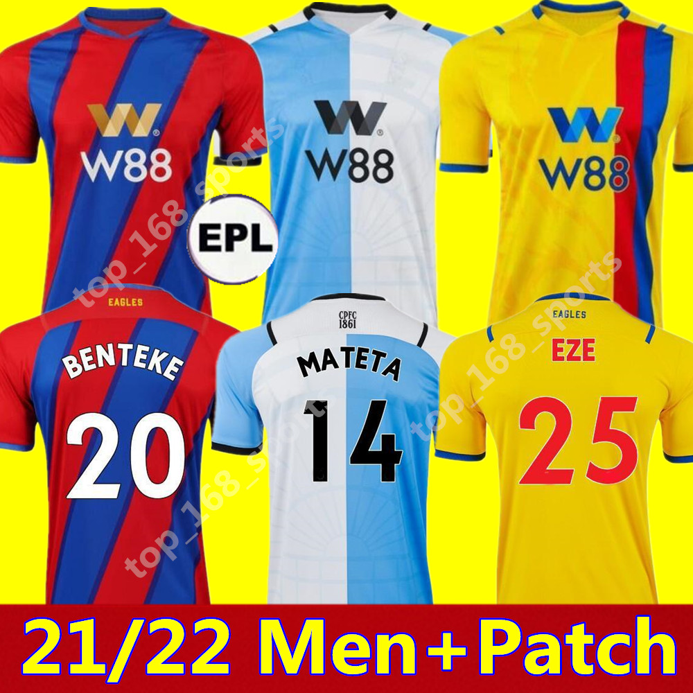 21 22 Crystal home soccer jersey 2021 Away ZAHA MILIVOJEVIC BENTEKE Maillots De Foot shirt OLISE KOUYATE SCHLUPP McARTHUR J.AYEW Football uniform, Home+patch
21 22 Crystal home soccer jersey 2021 Away ZAHA MILIVOJEVIC BENTEKE Maillots De Foot shirt OLISE KOUYATE SCHLUPP McARTHUR J.AYEW Football uniform, Home+patch