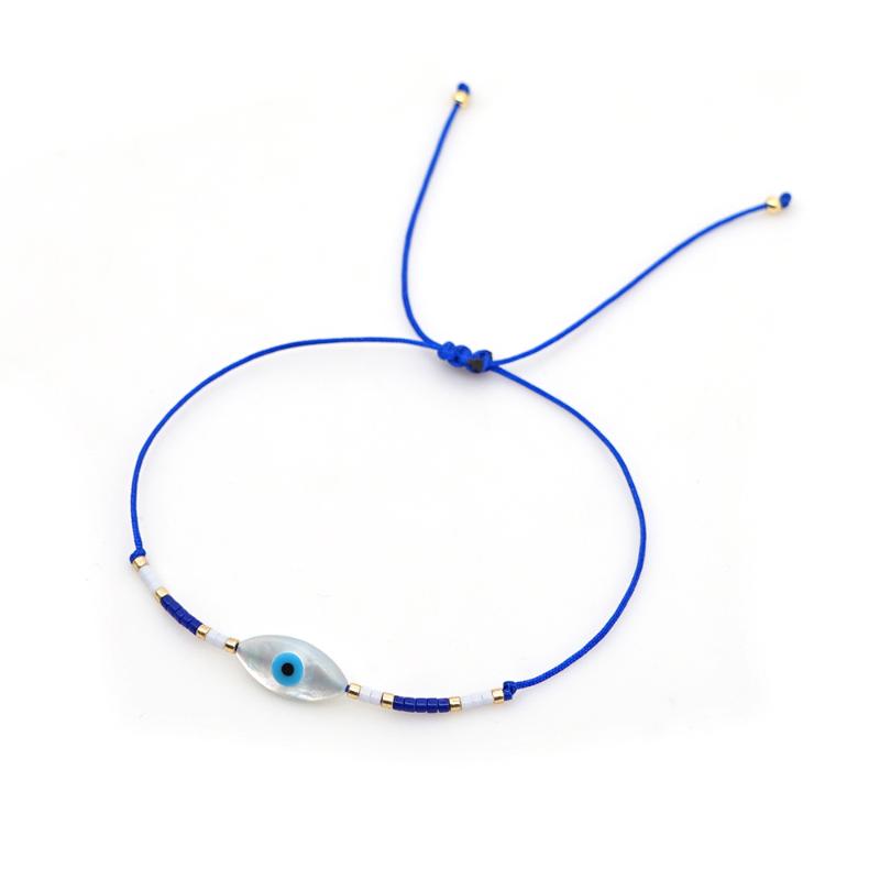 Charm Bracelets GO2BoHo Colorful Miyuki Beads Bracelet Boho Blue Rope Turkish Evil Eye Simple For Women Fashion Jewelry Pulseras Mujer, Golden;silver
Charm Bracelets GO2BoHo Colorful Miyuki Beads Bracelet Boho Blue Rope Turkish Evil Eye Simple For Women Fashion Jewelry Pulseras Mujer, Golden;silver