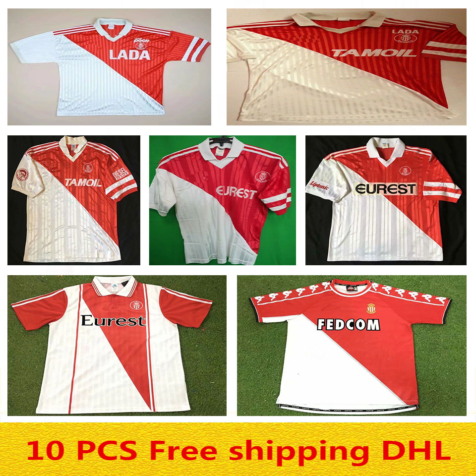 In stock 90 91 92 94 95 96 97 99 00 Soccer Jerseys 1999 2000 Monaco Retro classic Size S-XXL, Black;yellow
In stock 90 91 92 94 95 96 97 99 00 Soccer Jerseys 1999 2000 Monaco Retro classic Size S-XXL, Black;yellow